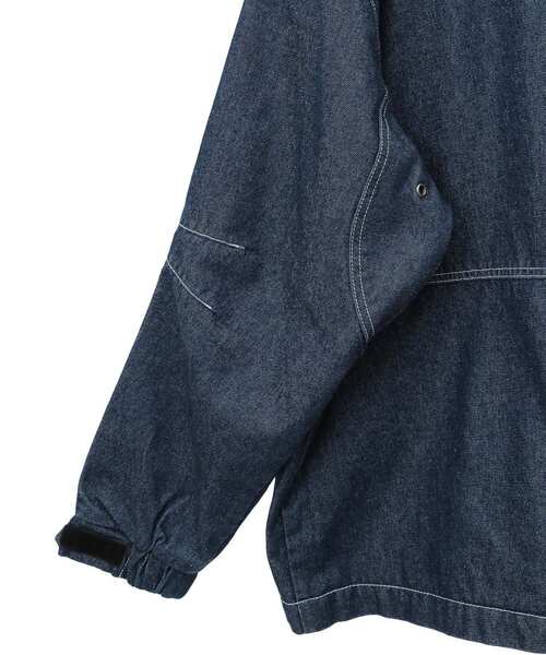 CRAFT STANDARD BOUTIQUE（クラフトスタンダードブティック）の「デニムワークジャケット（デニムジャケット・レディース・ブラック/ダークインディゴブルー・L/XL/M）」の21枚目の写真