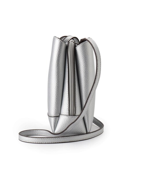 SHOO・LA・RUE（シューラルー）の「◆【軽量】ふわっと軽い 3層ショルダーバッグ（ショルダーバッグ・レディース・ベージュ系4/グレー系4/シルバー・00）」の6枚目の写真