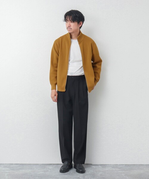 NOLLEY’S（ノーリーズ）の「【WORK ABOUT】ウォッシャブル ドライバーズニット（ニット/セーター・メンズ・イエロー/ブルー系その他/ネイビー・S/M/L）」の5枚目の写真