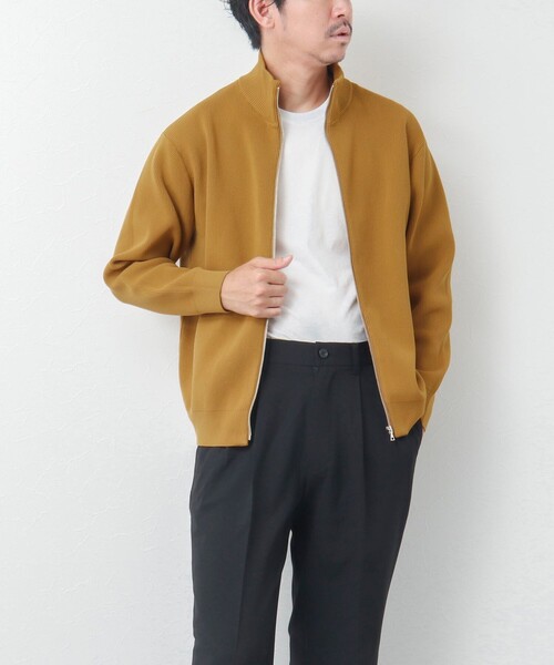 NOLLEY’S（ノーリーズ）の「【WORK ABOUT】ウォッシャブル ドライバーズニット（ニット/セーター・メンズ・イエロー/ブルー系その他/ネイビー・S/M/L）」の6枚目の写真