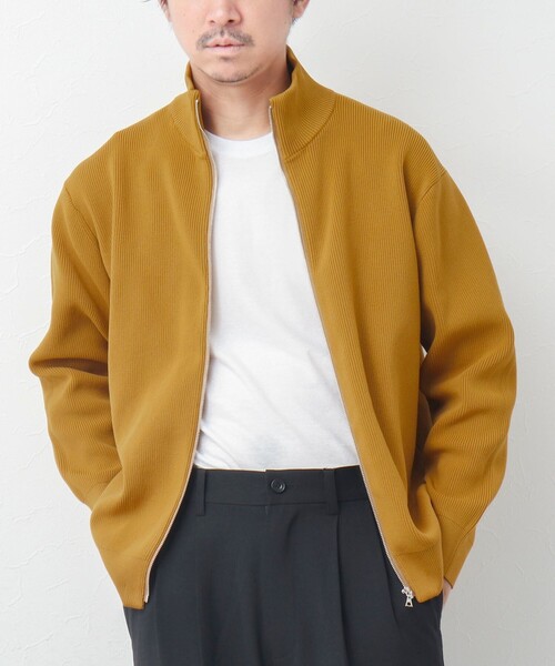 NOLLEY’S（ノーリーズ）の「【WORK ABOUT】ウォッシャブル ドライバーズニット（ニット/セーター・メンズ・イエロー/ブルー系その他/ネイビー・S/M/L）」の8枚目の写真