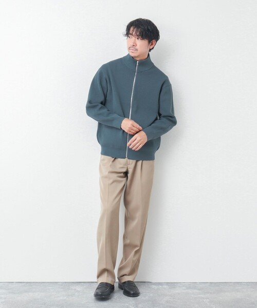 NOLLEY’S（ノーリーズ）の「【WORK ABOUT】ウォッシャブル ドライバーズニット（ニット/セーター・メンズ・イエロー/ブルー系その他/ネイビー・S/M/L）」の18枚目の写真