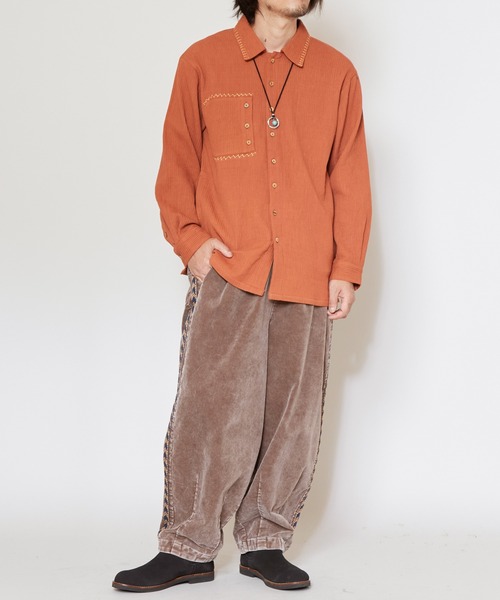 チャイハネ(チャイハネ)の「【チャイハネ】リブロイMEN'Sパンツ(その他パンツ・メンズ・ブラウン/ブラック/グリーン・FREE)」の10枚目の写真