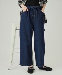 Cutie Blonde | 大人カジュアルに イージーペインターパンツ(デニムパンツ)