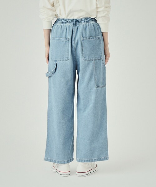 Cutie Blonde（キューティーブロンド）の「◆大人カジュアルに イージーペインターパンツ（デニムパンツ・レディース・ライトブルー/ネイビー・04/03/02/01）」の13枚目の写真