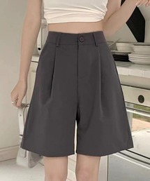 ツータックショートパンツ