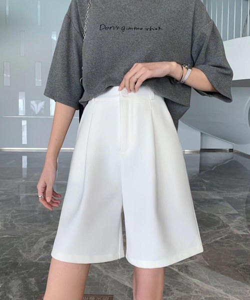 【新品・未使用】シェリエ　sheller ホワイト　ショートパンツ 2025年最新】sheller ショートパンツの人気アイテム - メルカリ