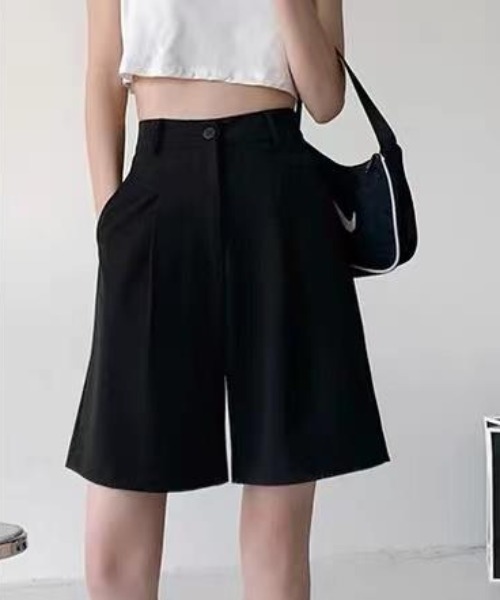 Per sist ence（パーシエンス）の「ツータックショートパンツ（その他パンツ・レディース・ピンク/ライトピンク/ブラック/ベージュ/グレー/ホワイト・LARGE/MEDIUM/X-LARGE/SMALL）」の11枚目の写真