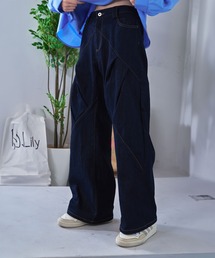 【Nora Lily】Tuck dimensional Wide Pants (UNISEX)