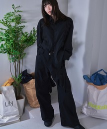 【Nora Lily】Tuck dimensional Wide Pants (UNISEX)