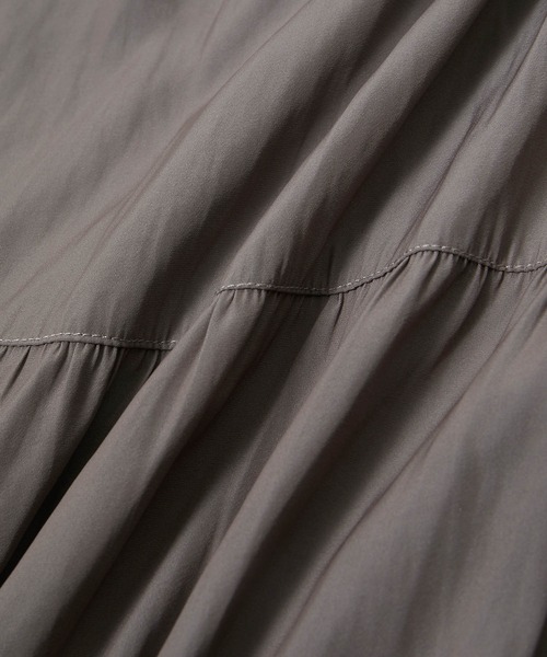 ROPE' PICNIC（ロペピクニック）の「ティアードロングワンピース（ワンピース・レディース・ベージュ/ブラウン・38/36）」の5枚目の写真