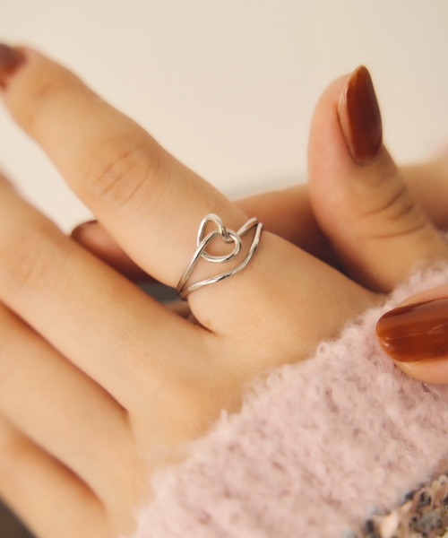 【甘さと気品の絶妙バランス♪】LV ★ ハート リング Kira Kira Heart ring(キラキラハートリング) – ANCHE｜アンシェ