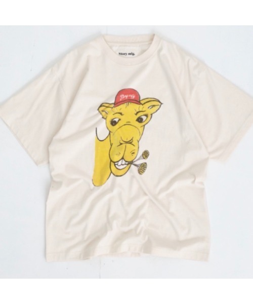fridge(フリッジ)の「【STORY MFG】GRATEFUL TEE SS ラクダ(Tシャツ/カットソー・メンズ・ベージュ系その他・LARGE/XX-LARGE/X-LARGE)」の3枚目の写真