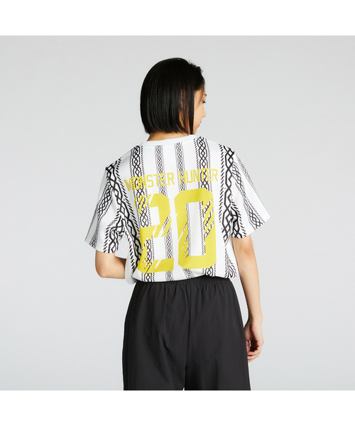 PUMA（プーマ）の「PUMA プーマ ユニセックス PUMA x モンスターハンター フットボール 半袖 Tシャツ（Tシャツ/カットソー・メンズ・ブラック/ホワイト・X-SMALL/X-LARGE/LARGE/MEDIUM/SMALL）」の13枚目の写真