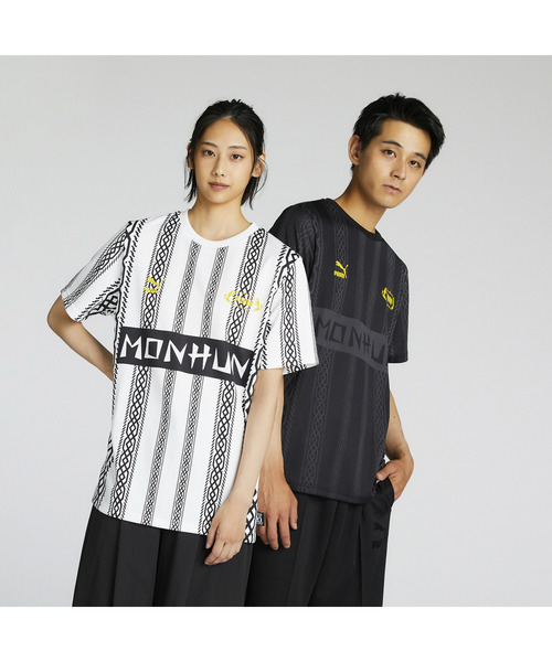 PUMA（プーマ）の「PUMA プーマ ユニセックス PUMA x モンスターハンター フットボール 半袖 Tシャツ（Tシャツ/カットソー・メンズ・ブラック/ホワイト・X-SMALL/X-LARGE/LARGE/MEDIUM/SMALL）」の15枚目の写真