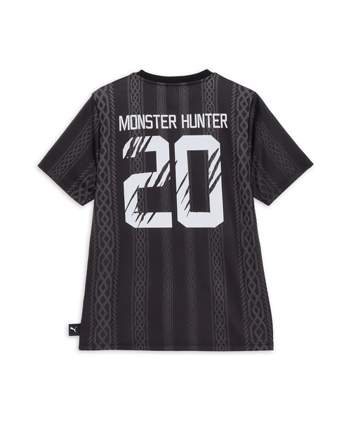 PUMA（プーマ）の「PUMA プーマ ユニセックス PUMA x モンスターハンター フットボール 半袖 Tシャツ（Tシャツ/カットソー・メンズ・ブラック/ホワイト・X-SMALL/X-LARGE/LARGE/MEDIUM/SMALL）」の10枚目の写真