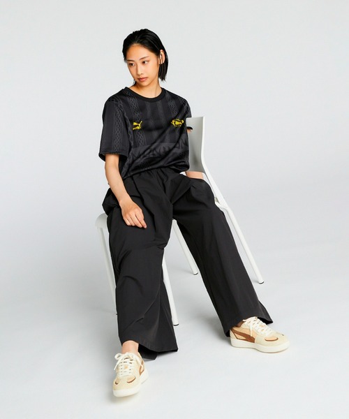 PUMA（プーマ）の「PUMA プーマ ユニセックス PUMA x モンスターハンター フットボール 半袖 Tシャツ（Tシャツ/カットソー・メンズ・ブラック/ホワイト・X-SMALL/X-LARGE/LARGE/MEDIUM/SMALL）」の3枚目の写真