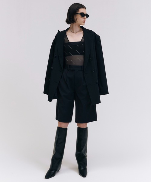 JOSE MOON（ジョゼムーン）の「FOLD OVER  LONG BOOTS/ホールドオーバーロングブーツ（ブーツ・レディース・ブラック・35/37/39）」の2枚目の写真