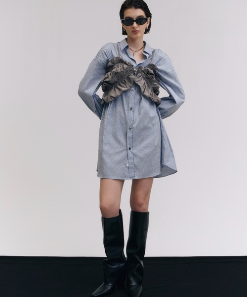 JOSE MOON（ジョゼムーン）の「FOLD OVER  LONG BOOTS/ホールドオーバーロングブーツ（ブーツ・レディース・ブラック・35/37/39）」の3枚目の写真