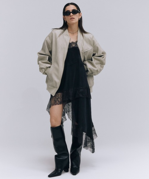 JOSE MOON（ジョゼムーン）の「FOLD OVER  LONG BOOTS/ホールドオーバーロングブーツ（ブーツ・レディース・ブラック・35/37/39）」の11枚目の写真