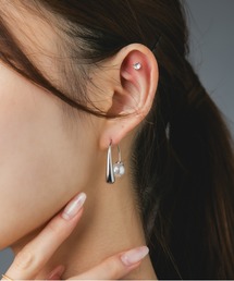 Os Occasions（オズオケージョンズ）の「Os　-オズ-　【金属アレルギー対応】パールキャッチピアス（ピアス（両耳用））」