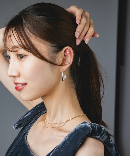 パール付きロゴピアス 楽天市場】クリスチャンディオール CHRISTIAN DIOR TRIBALES