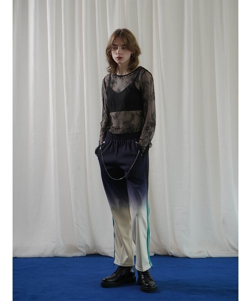 :ETHROF(イーサオブ)の「LACE TOPS(その他トップス・レディース・ライトピンク/ブラック・FREE)」の3枚目の写真