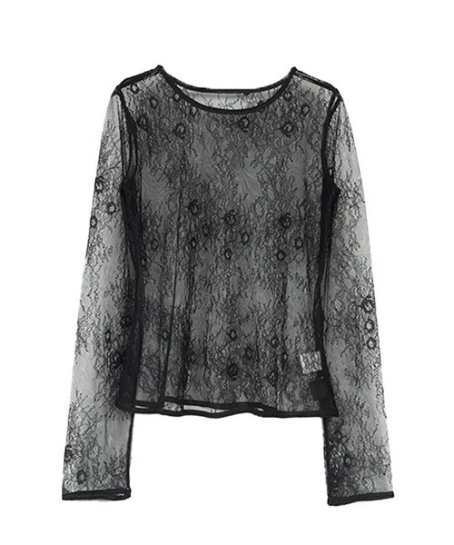 :ETHROF(イーサオブ)の「LACE TOPS(その他トップス・レディース・ライトピンク/ブラック・FREE)」の13枚目の写真