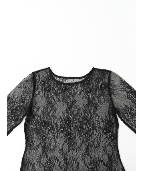 :ETHROF(イーサオブ)の「LACE TOPS(その他トップス・レディース・ライトピンク/ブラック・FREE)」の15枚目の写真