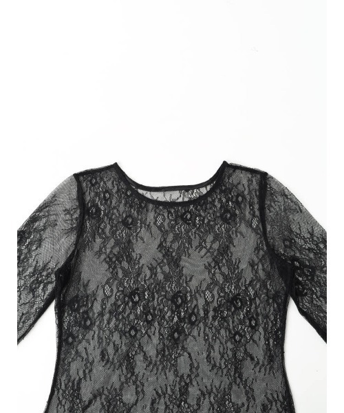 :ETHROF(イーサオブ)の「LACE TOPS(その他トップス・レディース・ライトピンク/ブラック・FREE)」の17枚目の写真
