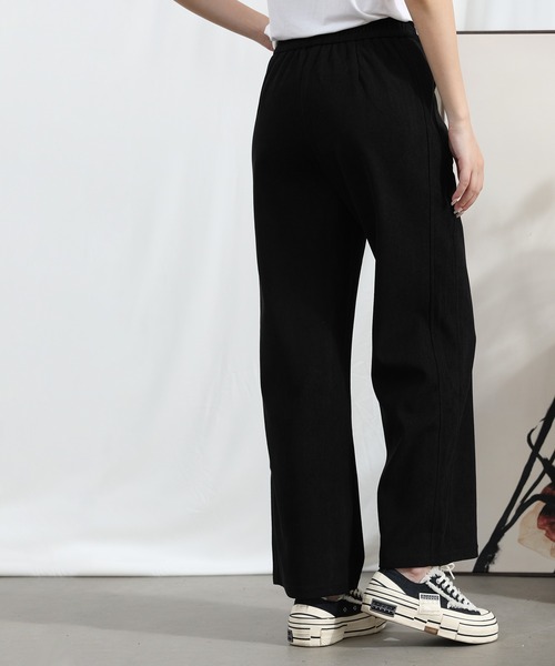 aimoha(アイモハ)の「【Aimoha】ウエストゴムストレートパンツ(その他パンツ・レディース・ベージュ/ブラック/チョコ/アーミー・MEDIUM/X-LARGE/LARGE)」の9枚目の写真