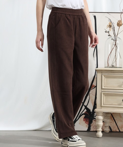 aimoha(アイモハ)の「【Aimoha】ウエストゴムストレートパンツ(その他パンツ・レディース・ベージュ/ブラック/チョコ/アーミー・MEDIUM/X-LARGE/LARGE)」の18枚目の写真