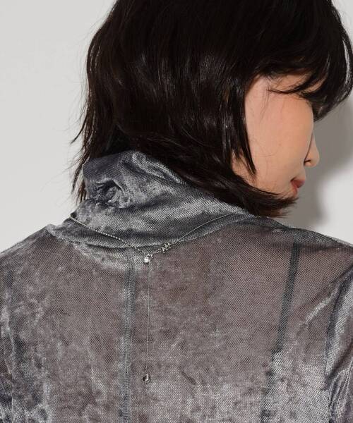 GALLEST（ギャレスト）の「◆ポイントミドルネックレス（ネックレス・レディース・ゴールド/シルバー・00）」の10枚目の写真