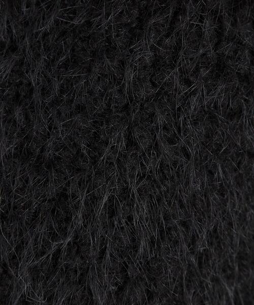 THE SHOP TK （ザ ショップ ティーケー ）の「ボアファーノーカラージャケット（ノーカラーコート・レディース・ナチュラル/ブラック・12/13）」の6枚目の写真