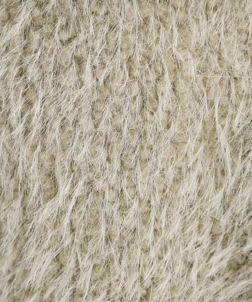 THE SHOP TK （ザ ショップ ティーケー ）の「ボアファーノーカラージャケット（ノーカラーコート・レディース・ナチュラル/ブラック・12/13）」の11枚目の写真