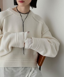 【forksy.】アウトリンキング チャンキーニット