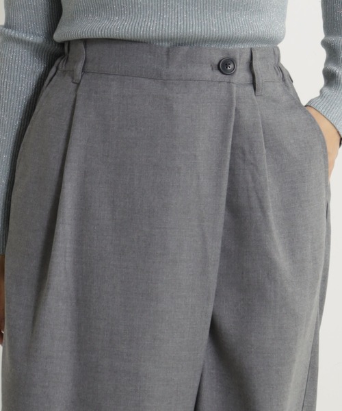 FOUND GOOD（ファウンドグッド）の「ラップパンツ（その他パンツ・レディース・グレー系5/ブラック・S/M/L）」の9枚目の写真