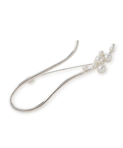 ROPE' PICNIC（ロペピクニック）の「スリムメタルデザインブローチ（ブローチ/コサージュ・レディース・ゴールド/シルバー・FREE）」の8枚目の写真