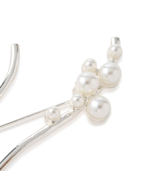 ROPE' PICNIC（ロペピクニック）の「スリムメタルデザインブローチ（ブローチ/コサージュ・レディース・ゴールド/シルバー・FREE）」の9枚目の写真