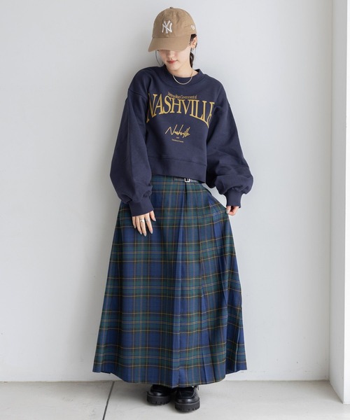 RAGEBLUE(レイジブルー)の「<選べるSHORT&LONG丈>グラフィックプリントスウェット(スウェット・レディース・ホワイト/ブラック/ネイビー/ワインレッド/オフホワイト/その他8/その他4/イエロー・SMALL/MEDIUM)」の19枚目の写真