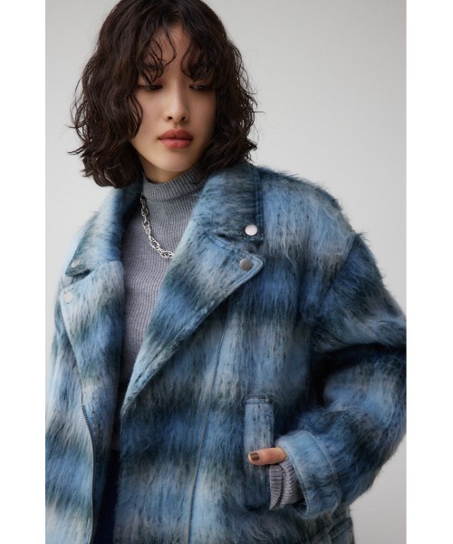 AZUL by moussy（アズールバイマウジー）の「シャギーチェック