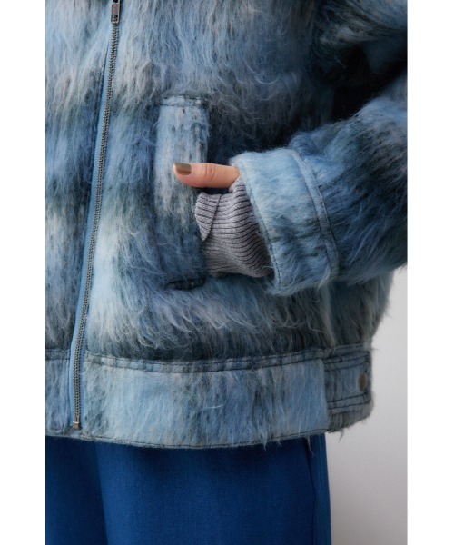 AZUL by moussy（アズールバイマウジー）の「シャギーチェック