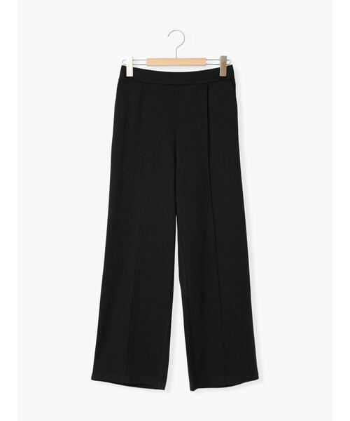 Samansa Mos2 blue（サマンサモスモスブルー）の「センターシームパンツ（その他パンツ・レディース・ブラック/カーキ/チャコールグレー/ベージュ・F）」の5枚目の写真