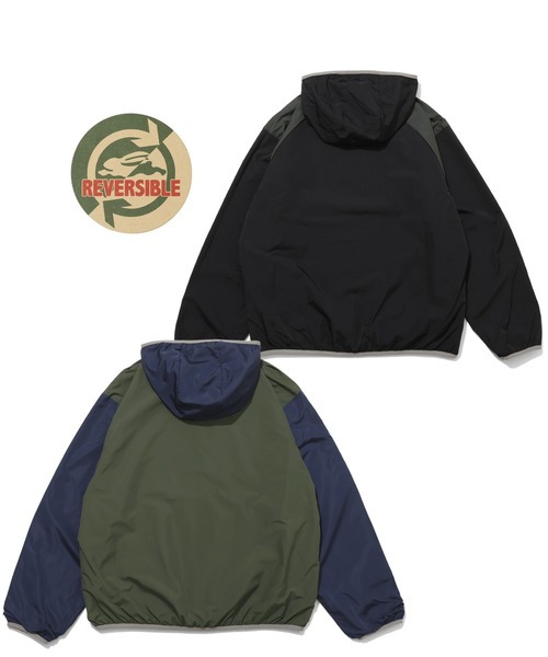 KRIFF MAYER（クリフメイヤー）の「ひっくりライトジャケット（マウンテンパーカー・メンズ・ネイビー/ベージュ/ブルー/グレー・X-LARGE/LARGE/MEDIUM）」の22枚目の写真