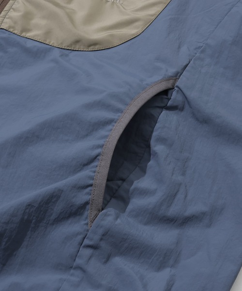 KRIFF MAYER（クリフメイヤー）の「ひっくりライトジャケット（マウンテンパーカー・メンズ・ネイビー/ベージュ/ブルー/グレー・X-LARGE/LARGE/MEDIUM）」の8枚目の写真