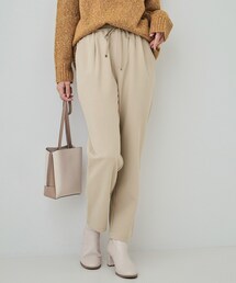 SHOO・LA・RUE | 【洗える/SS-3L/あったか】スマートに見える 裏起毛イージーパンツ(その他パンツ)