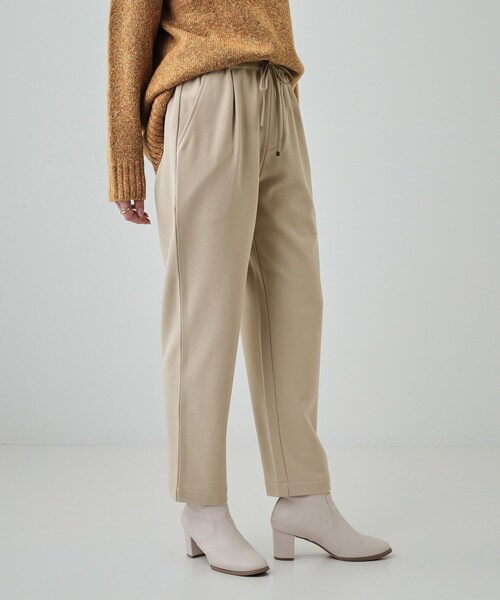 SHOO・LA・RUE(シューラルー)の「◆【洗える/SS-3L/あったか】スマートに見える 裏起毛イージーパンツ(その他パンツ・レディース・ブラック/ベージュ/チャコールグレー/ブルー・03/04/05/10/01/02)」の13枚目の写真