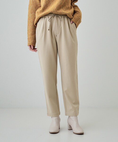 SHOO・LA・RUE(シューラルー)の「◆【洗える/SS-3L/あったか】スマートに見える 裏起毛イージーパンツ(その他パンツ・レディース・ブラック/ベージュ/チャコールグレー/ブルー・03/04/05/10/01/02)」の14枚目の写真