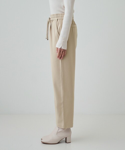 SHOO・LA・RUE(シューラルー)の「◆【洗える/SS-3L/あったか】スマートに見える 裏起毛イージーパンツ(その他パンツ・レディース・ブラック/ベージュ/チャコールグレー/ブルー・03/04/05/10/01/02)」の22枚目の写真