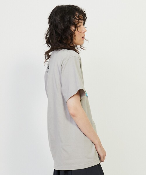 FRAPBOIS(フラボア)の「ETO-T’25 Tシャツ(Tシャツ/カットソー・レディース・ネイビー/ホワイト/グレー・1/2)」の18枚目の写真